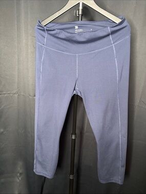 All In Motion Navy Blue High-Rise Cropped Leggings